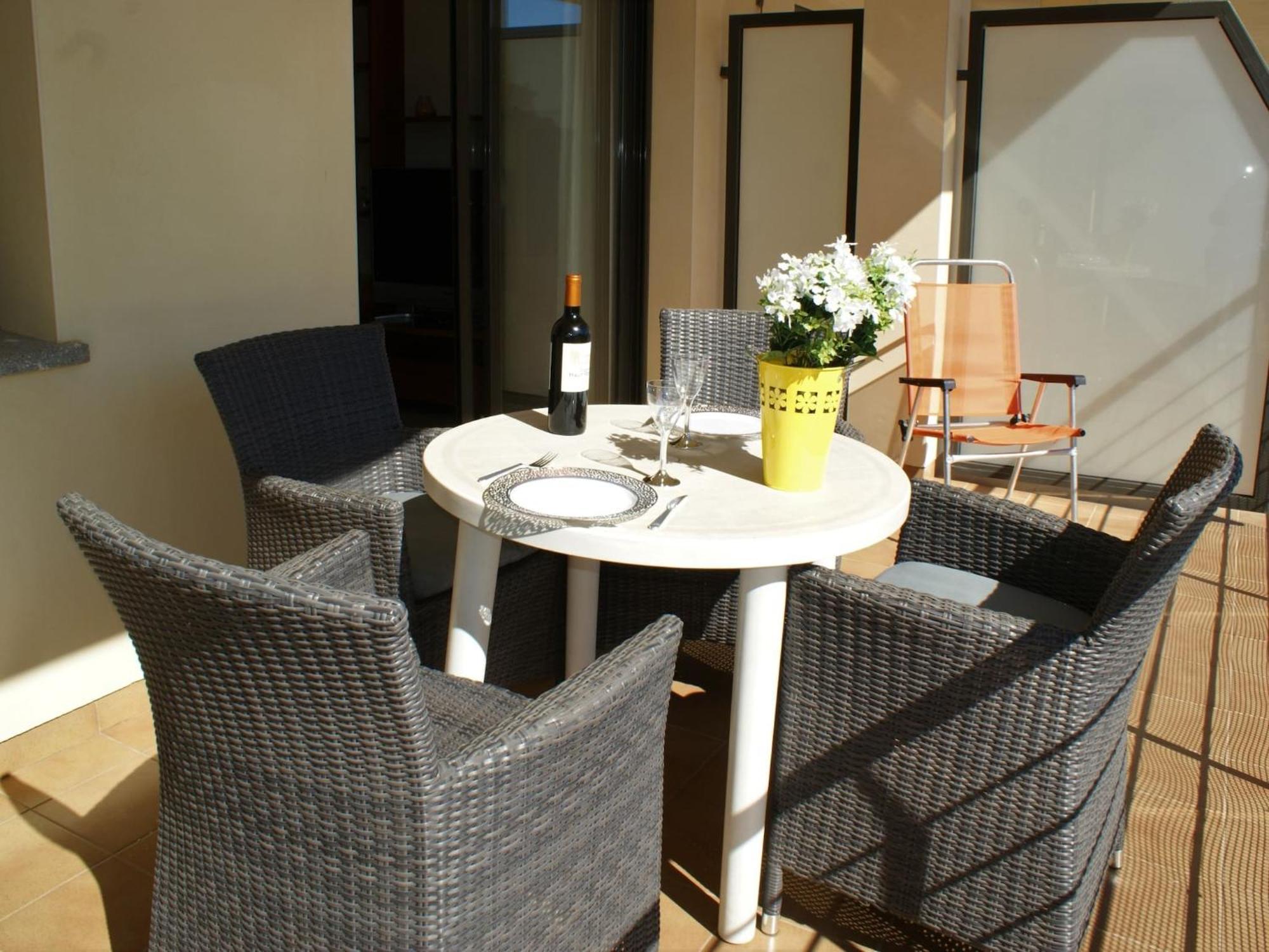 Apartamento En Roses A 2 Min De La Playa Con Vistas Al Mar Av-18 지로나 외부 사진