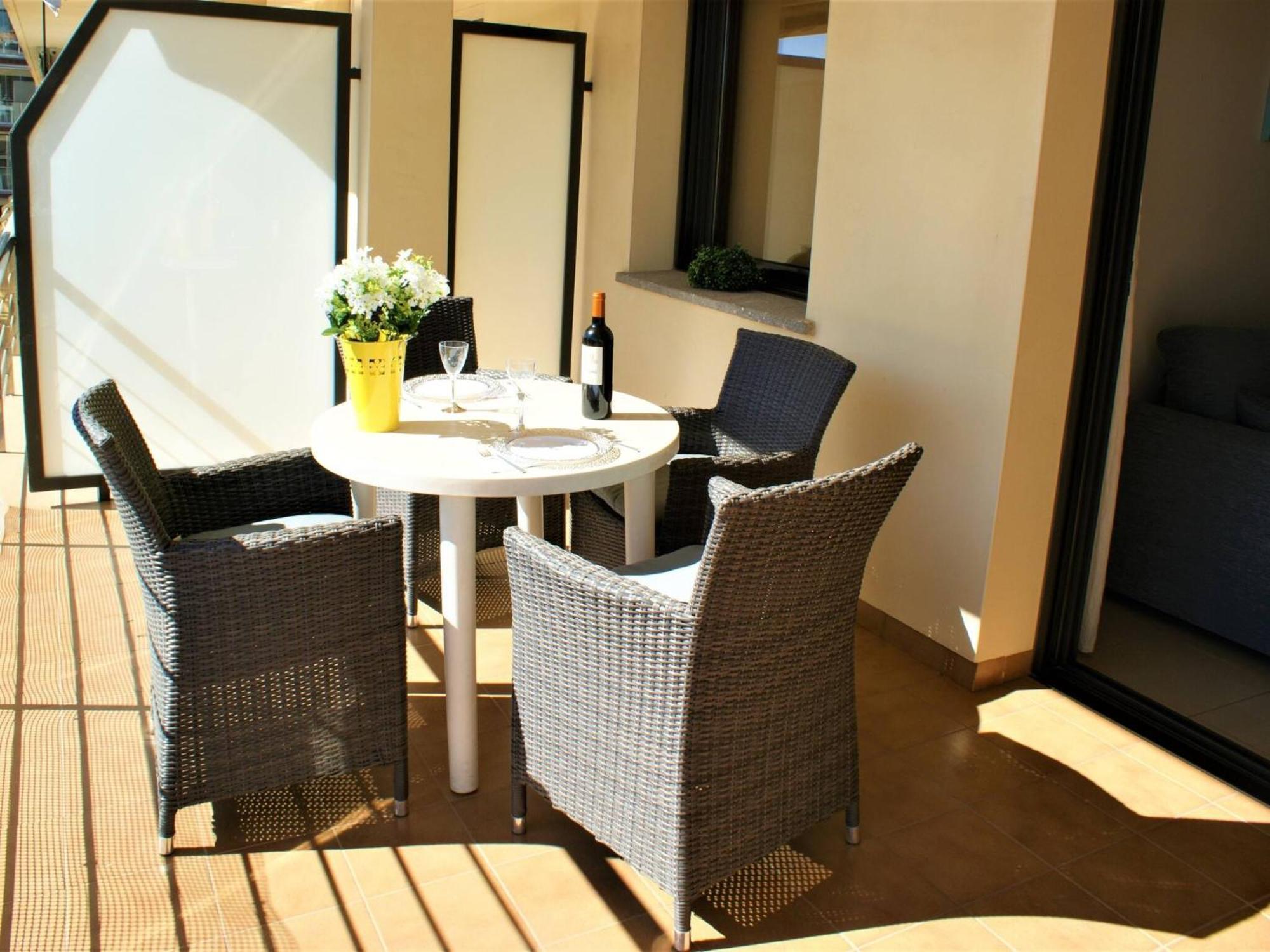 Apartamento En Roses A 2 Min De La Playa Con Vistas Al Mar Av-18 지로나 외부 사진
